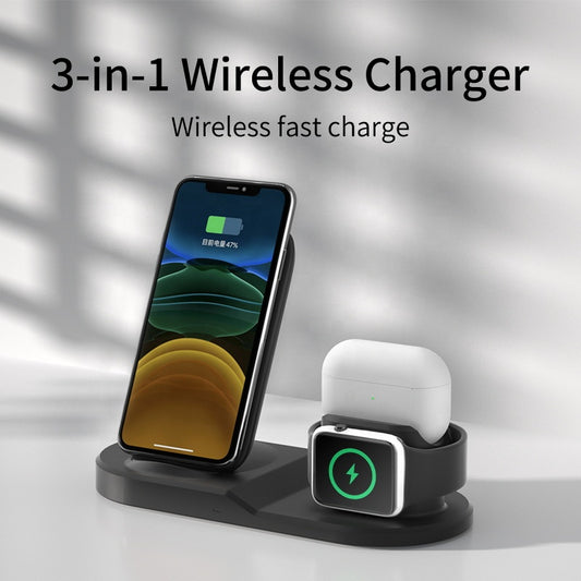 Trending Product Cellphone Wireless Charger 3 in 1 Charging Station - OP Trading Post