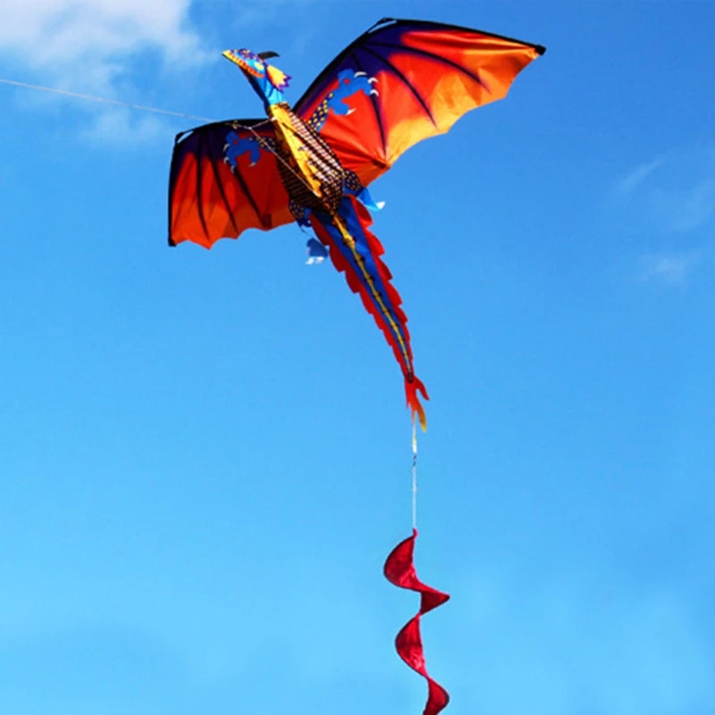 New 3D Dragon Kite With Tail 100m Kite Line - OP Trading Post