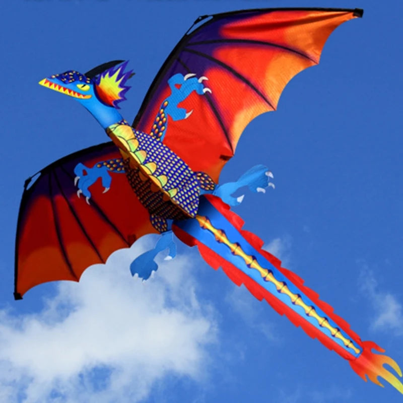 New 3D Dragon Kite With Tail 100m Kite Line - OP Trading Post