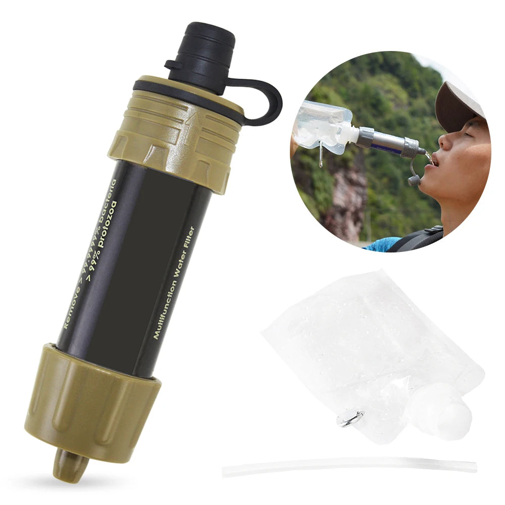 Water Filter Straw Water System for Outdoor Activities Emergency Life - OP Trading Post