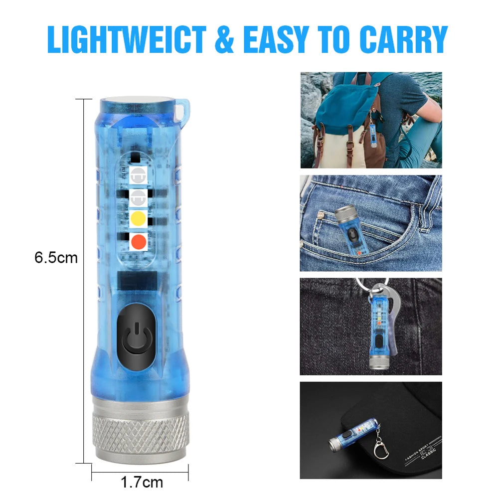 Multitool Survival Rechargeable Pocket Torch Lamp Outdoor Emergency Gadget - OP Trading Post