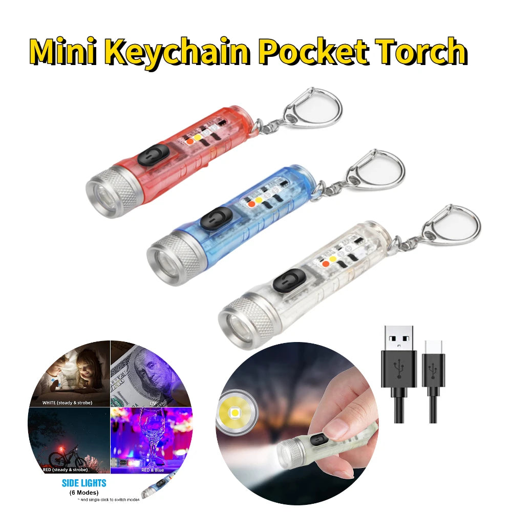 Multitool Survival Rechargeable Pocket Torch Lamp Outdoor Emergency Gadget - OP Trading Post