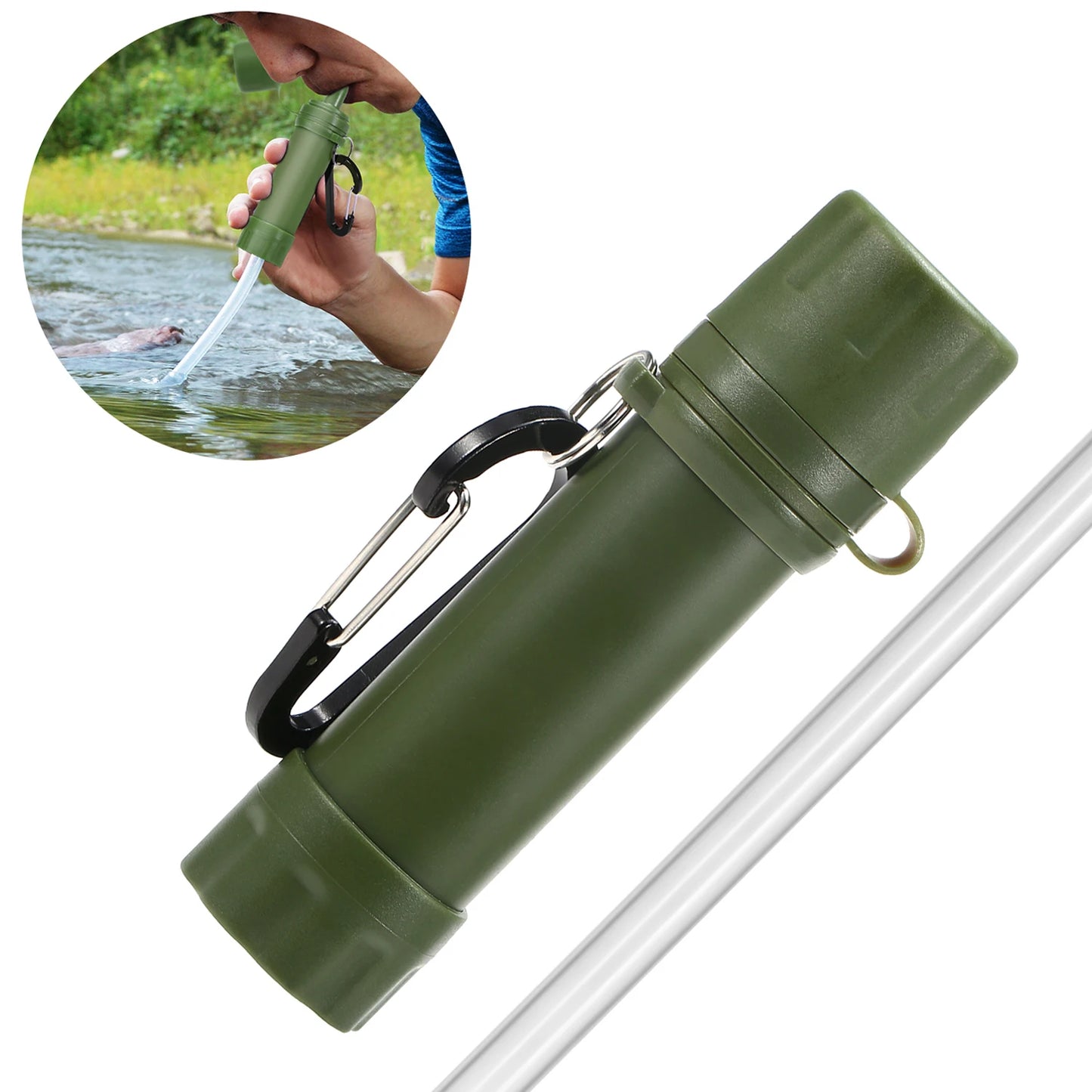 Water Filter Straw Water System for Outdoor Activities Emergency Life - OP Trading Post